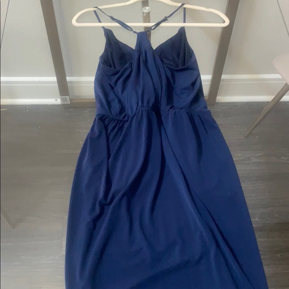 I STATE navy tie front dress - Picture 4 of 4